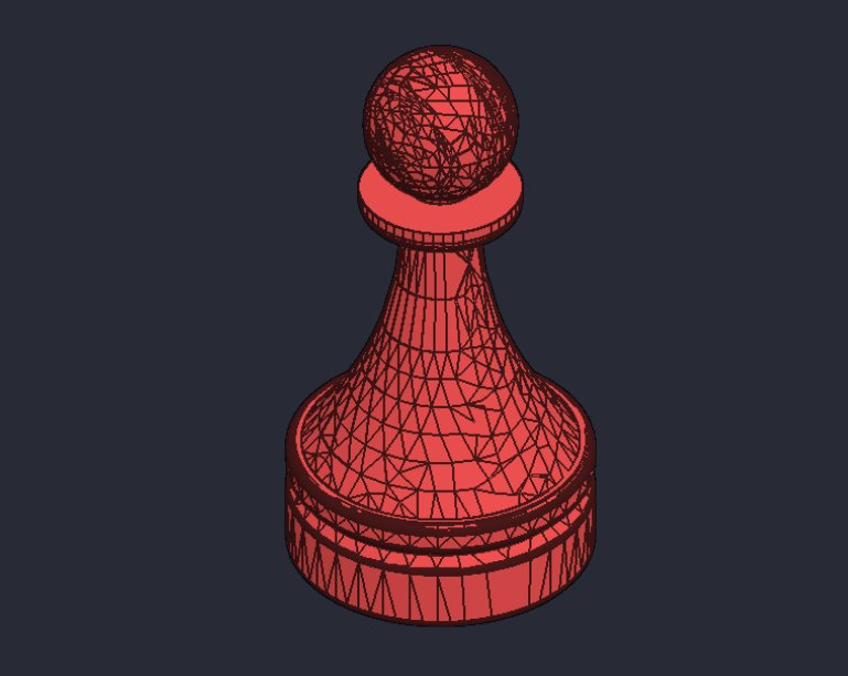 RustyVermeer's tweet image. Making some #chess pieces in #python using #cadquery

This pawn is looking ok so far. Hopefully I can 3D print these eventually :)