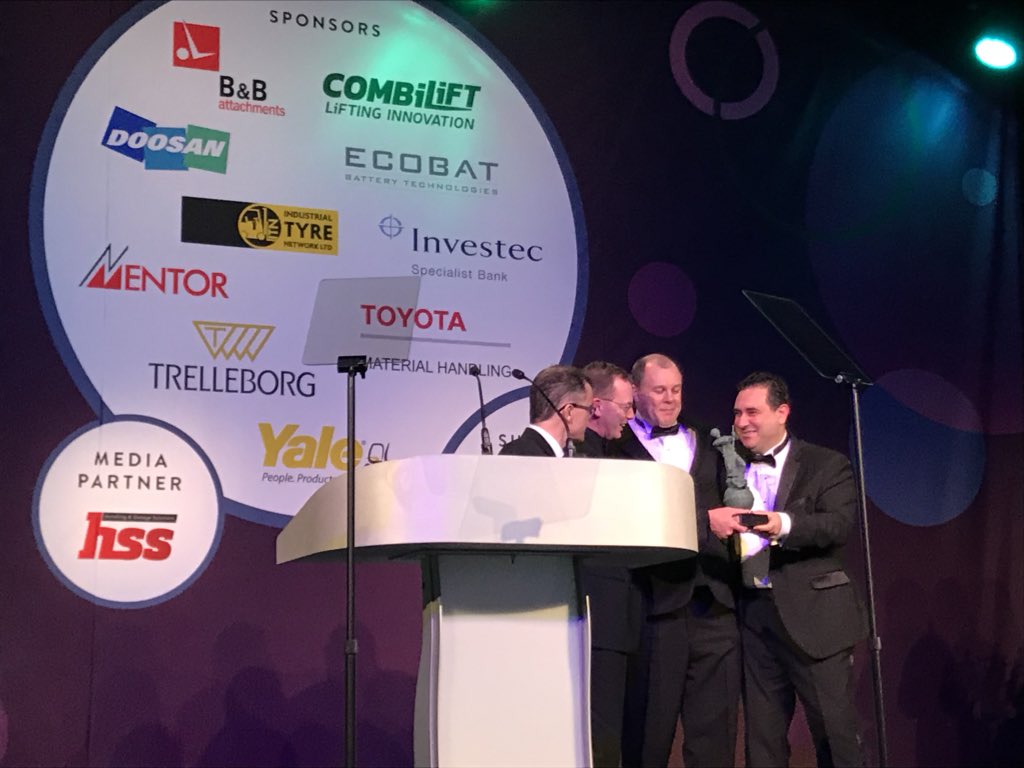 Midac win the Supply winner of the year #FLTAAwards2018