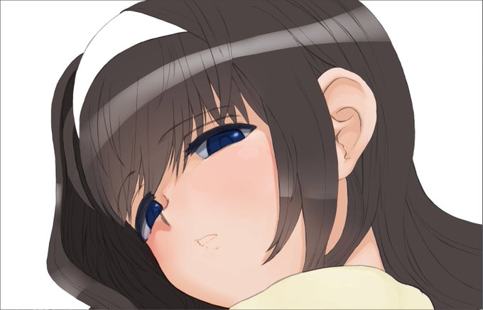 最近よく見る前髪のあれ 