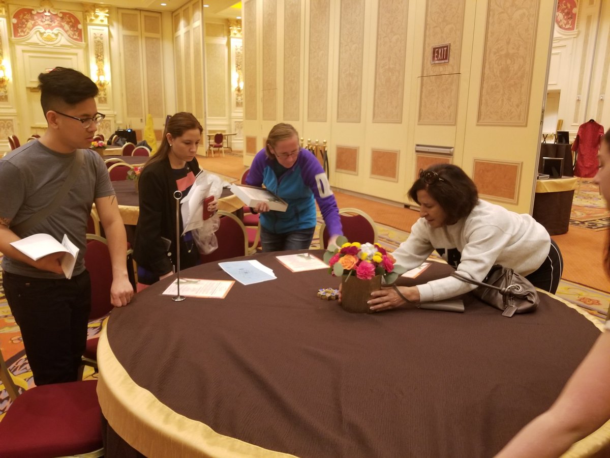 ComEduProg's tweet photo. Getting the details right!  The Bollywood- themed gala is tonight!  https://t.co/wpjk1W57Wo for more info. https://t.co/NkJbdVEayQ