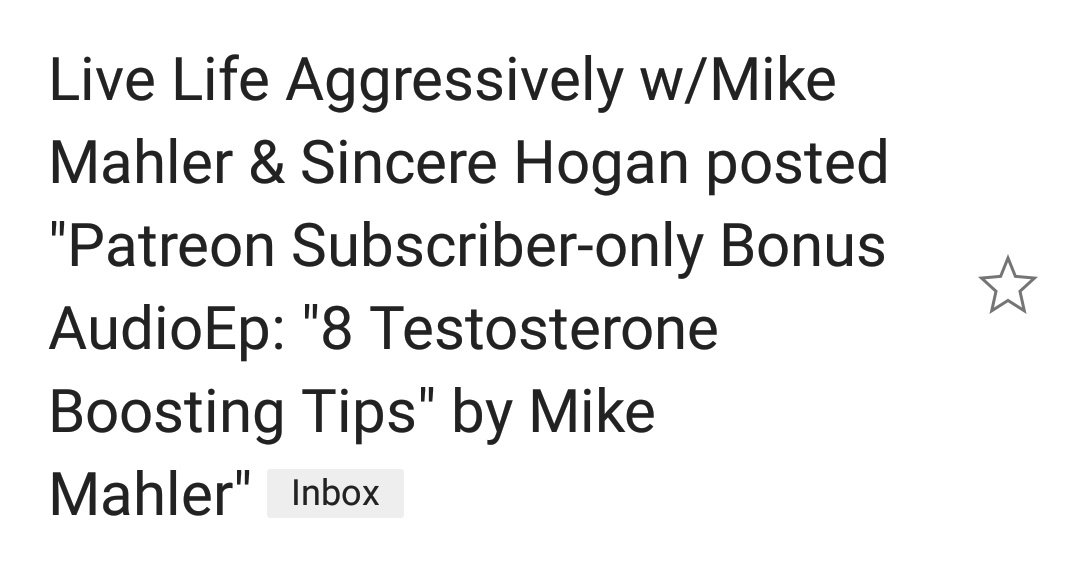 UrbanAcolyte's tweet photo. It's great to be a Patreon subscriber to the LLA podcast with @mikemahler and @sincerehogan 😊😊😊 https://t.co/41ua71bau6