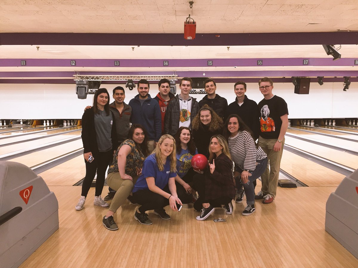 A huge thanks to <a href="/alphaxidepaul/">ΑΞΔ DePaul</a> for bowling with some of the boys this past Saturday! Hopefully next time one of us can put up triple digits! 😬🎳 #BowlingIsHard