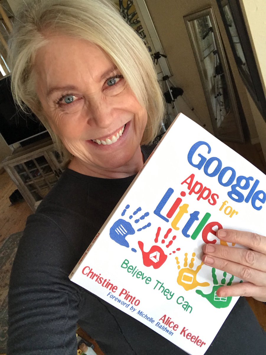 This gem arrived today! Excited to dive into it! Google Apps for Littles @PintoBeanz11 @alicekeeler @gafe4littles #edtech