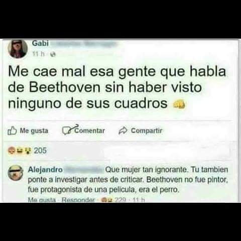 rockerosforever's tweet photo. Jajajaja esta gente si es erudita de verdad, mis respetos :v
#humor #humorrock #humormetal #meme #memes #momo #momos #memesrock #rock #rockerosforever #rockeros #beethoven https://t.co/SPFHrAeyTz