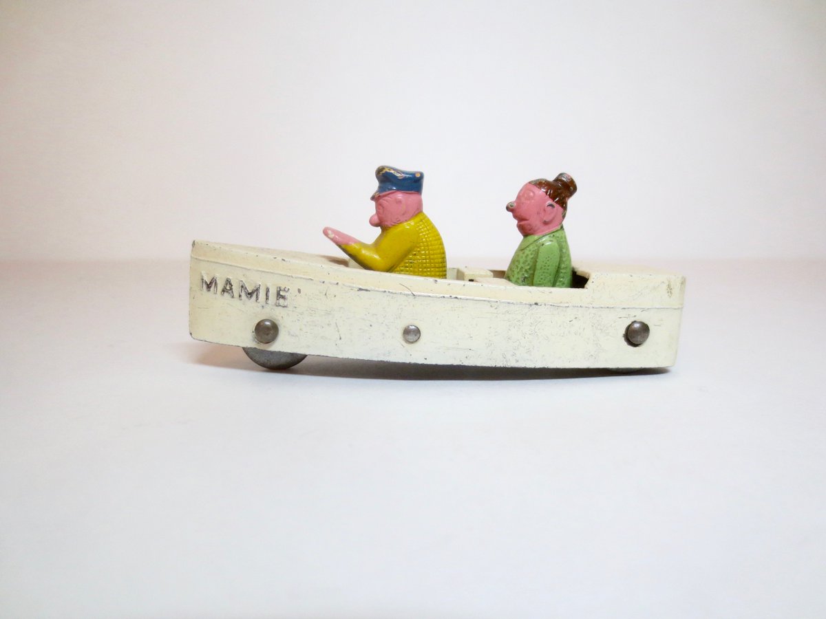 oldtoydetective's tweet photo. Rare #Tootsietoy #UncleWillie and #AuntMamie Boat on eBay: https://t.co/aWQr5PIQKs https://t.co/W3PPX1Y8mf