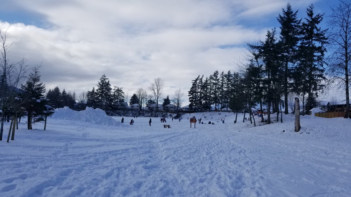 Great day for sledding at Twin Rinks. #ShareChilliwack