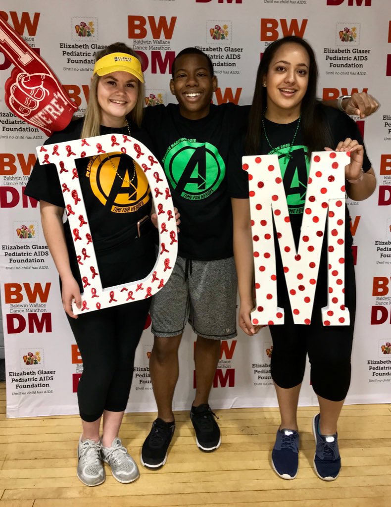 DSanders_96's tweet photo. Living it up at #BWDM18, dancing the day away for an important cause! About 6 hours left today, so there’s plenty of time for you to donate and help us fight pediatric AIDS. Link in bio. #FTK https://t.co/zQyqwIayo1