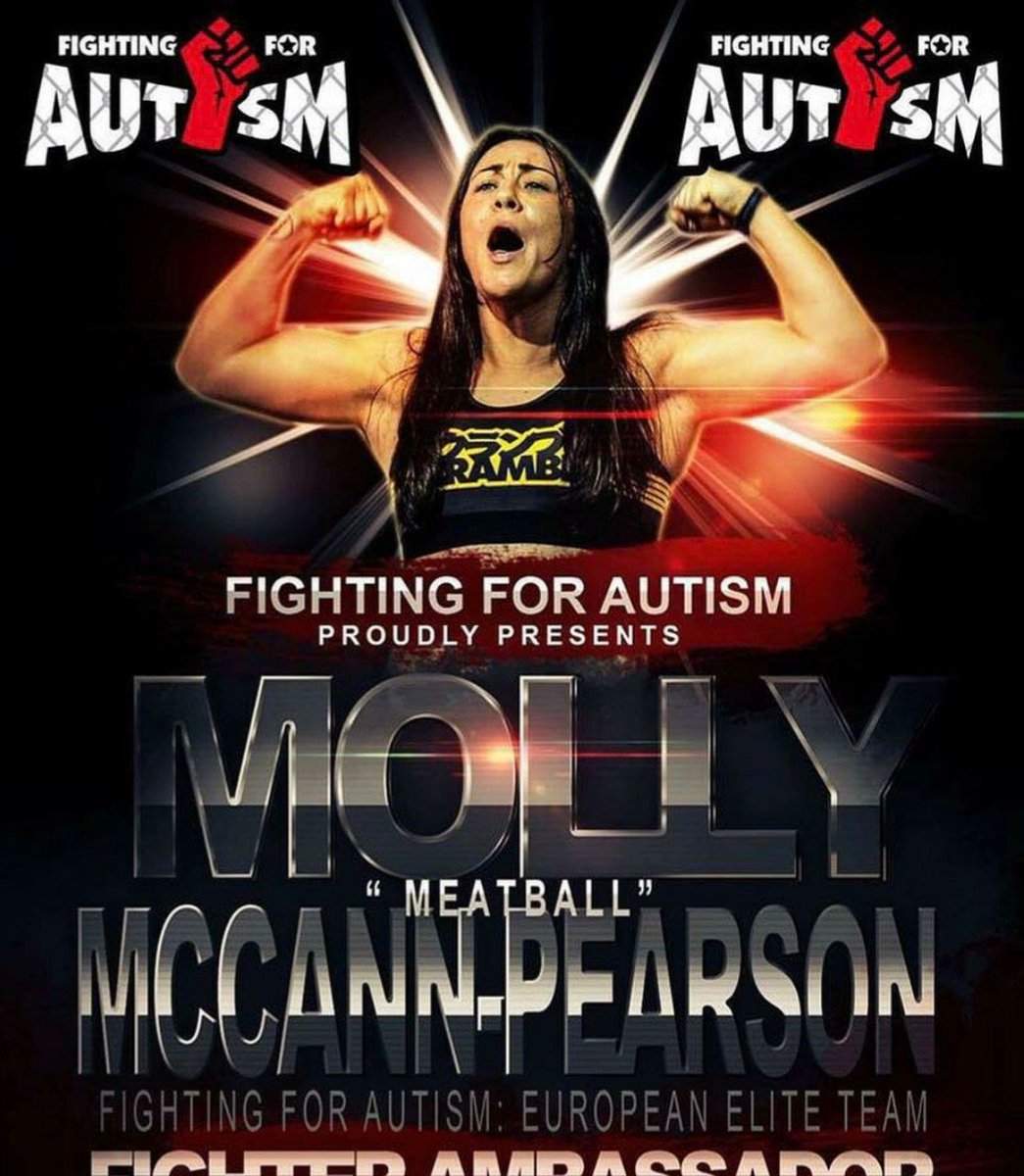 FightForAutism's tweet photo. #AndTheNew #Congratulations Champ @MeatballMolly https://t.co/coNYY2MOJA