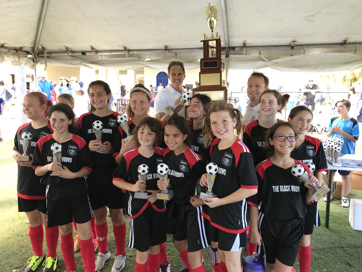 Proud of Delaney and all the Black Widows for their <a href="/CityBocaRaton/">City of Boca Raton</a> SABR soccer Championship today!