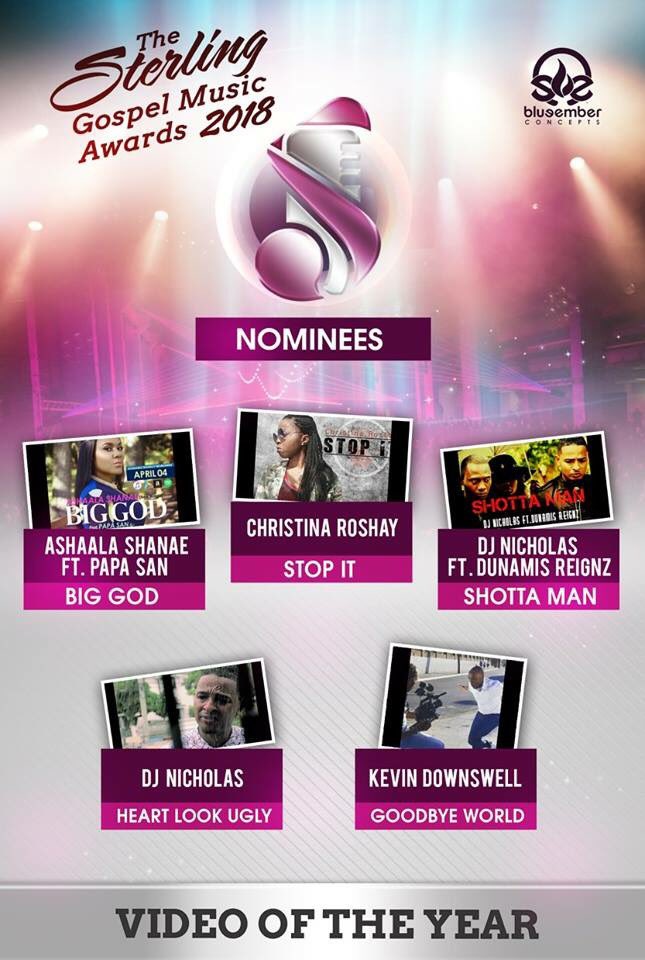 djnicholas2's tweet photo. Thank you for nominating “Shotta Man” ft. @dunamisreignz and “Heart Look Ugly” for Video of the Year in the Sterling Gospel Music Awards 2018. Congratulations to all the other nominees.
#djnicholas #theaudiologist https://t.co/pwcqGCRa1l https://t.co/xIQVfqtwN9