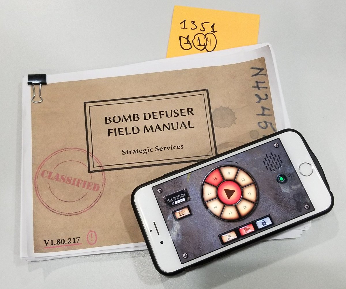 klaaaatuuuu's tweet photo. #WorldRecord =) YEEEHAA =) in the amazing #BombDefuser game from cool @dimjon #p4a18 with an awsome team @yevgrashyn @t10024750 @tinned_sardine @klaaaatuuuu and Sebastian - what a FUN :) https://t.co/Rzdr97Yfth https://t.co/s9hqbIF7Wx
