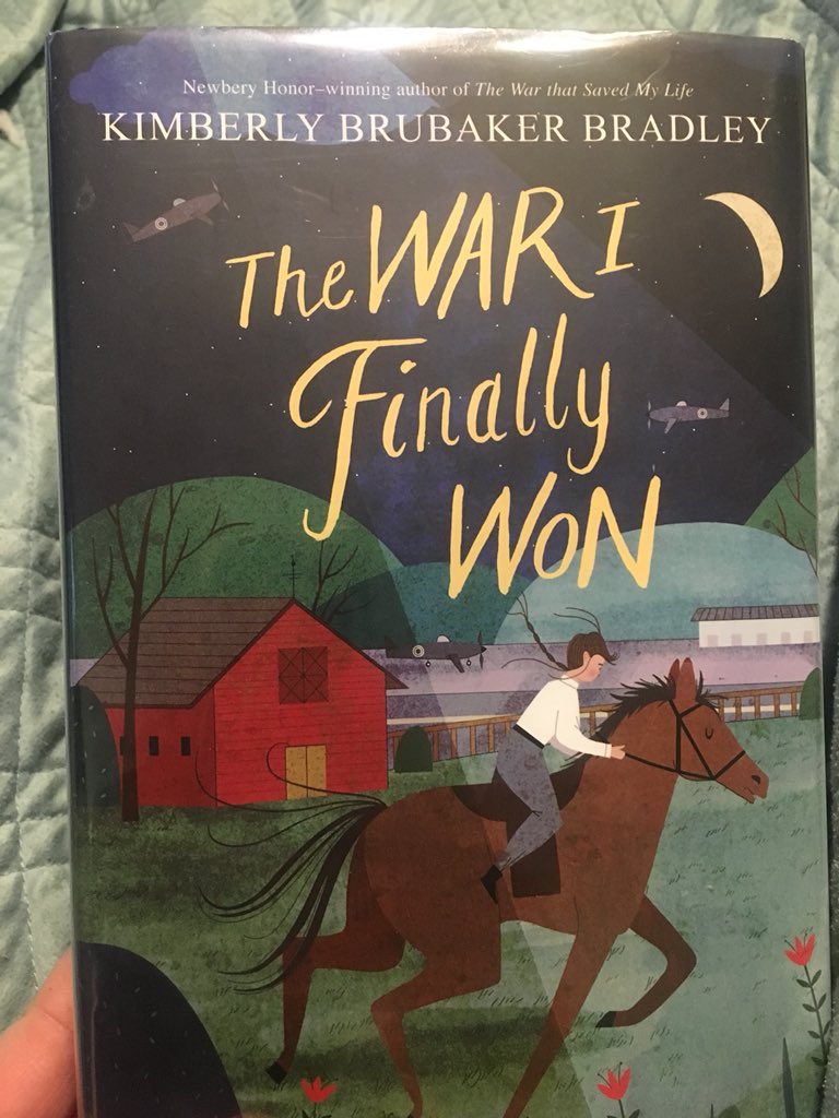 Just finished this book. Many tears were shed in the process. I can’t wait to share this with my historical fiction fans on Monday! I made them wait until I read it first. #kimberlybrubakerbradley #spslib