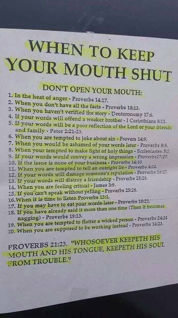 Funny Quotes About Keeping Your Mouth Shut Christian Funny Pics On Twitter: "When To Keep Your Mouth Shut ... 🤐  Https://T.co/E6Fzbpsmv7" / Twitter