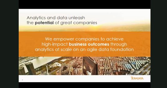 kimdossey's tweet image. @BrianTWood explains the @awscloud Options for deploying  @Teradata software in this video: bit.ly/2op8xQe  #Cloud #Analytics #IntelliCloud