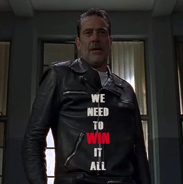 NegansMiz's tweet photo. Off to watch the #FTWDMarathon I go, but my heart is already with #Negan❤️ and the return of #TheWalkingDead in just a couple of hours❗️❗️❗️

#GoodNight #HappyWeekend #HappyTWDSunday ❗️ https://t.co/YgjBCdXgJQ