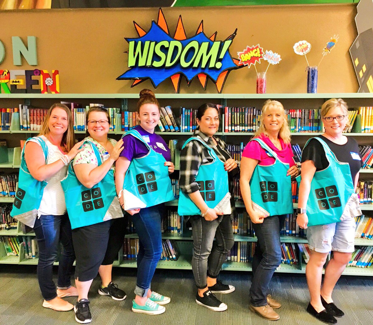 Glover_HGE's tweet photo. @hgepanthers representing at @TeachCode @codeorg training today! Dedication to education is a #SaturdayAcademy #CSforall #CodeTampaBay https://t.co/TmwdGyxoTm