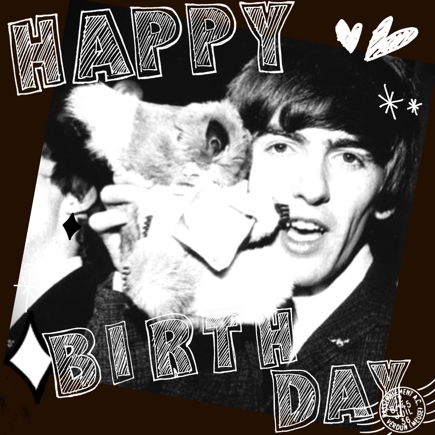                  Happy Birthday  George Harrison 