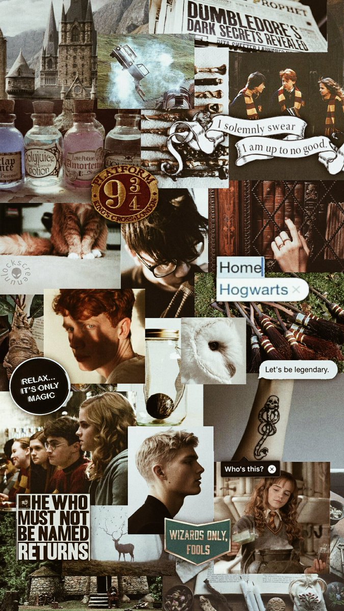 Wallpaper Iphone Lock Screen Creative Aesthetic Harry Potter - Poolga