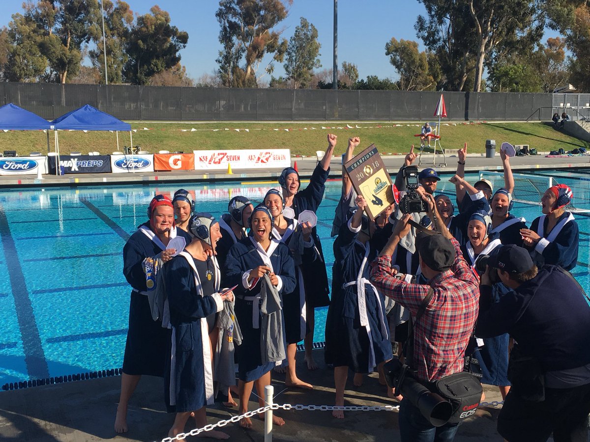 Let’s give one more round of applause to your 2018 CIF-SS Division 2 Champions, <a href="/NHHSGirlsPolo/">NHHS Girls Polo</a>. Long time coming for them. That’s their 6th CIF-SS, tying them with teams like Corona Del Mar and Foothill. Well deserved. 👏