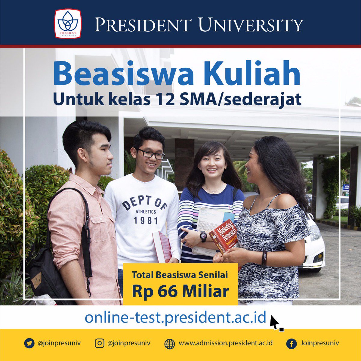 joinpresuniv's tweet image. Next Leaders!, Ini nih info program studi apa aja yang tersedia untuk Beasiswa Kuliah PresUniv. Comment ya jurusan pilihan kamu😉

#joinpresuniv #presidentuniversity #programstudi #beasiswapresuniv