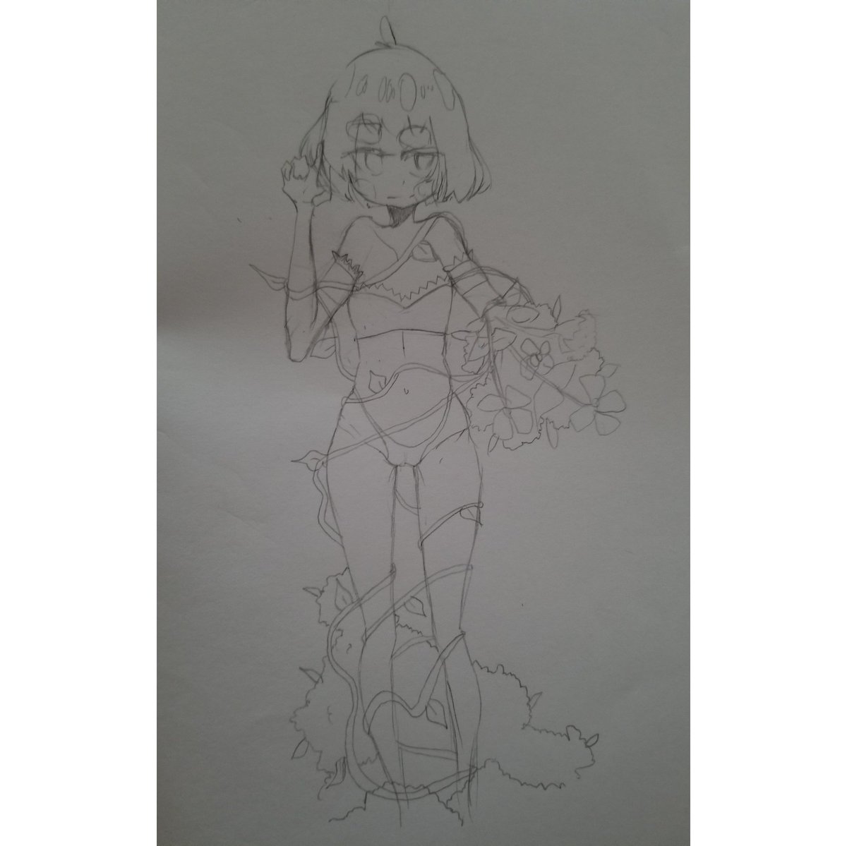zenithflow_art's tweet photo. A cute sketch I did yesterday https://t.co/jD7sgF9KPJ