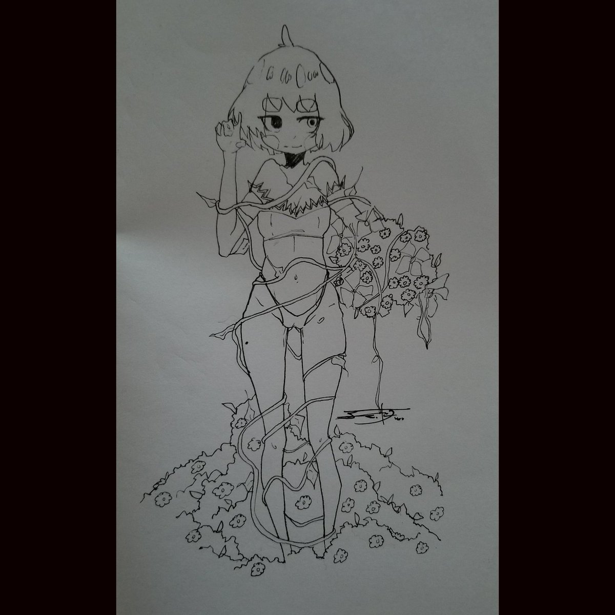 zenithflow_art's tweet photo. A cute sketch I did yesterday https://t.co/jD7sgF9KPJ
