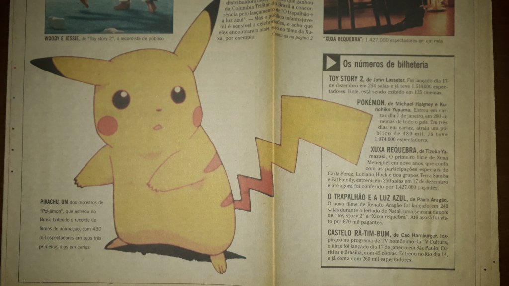 Pokémon: O Filme 2000 no Site Oficial