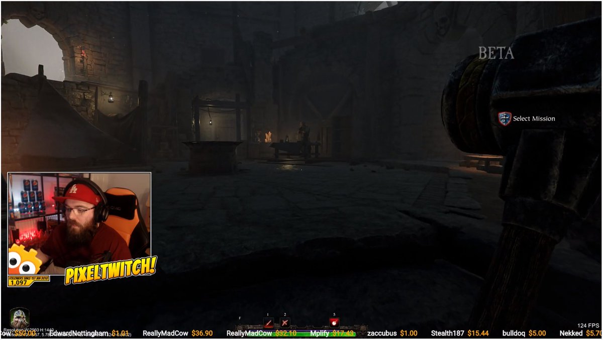 AllTheRageGG's tweet photo. Interested in #Vermintide2? @PixelTwitchTV is checking it out for the first time right now: https://t.co/nkWx0tocve #Twitch #Streamer https://t.co/ctUjBBNuD3
