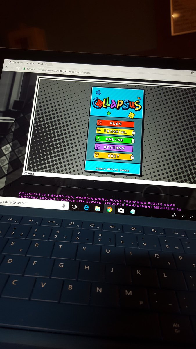 N3rdC3ntral's tweet image. Enjoying some #Collapsus by @wraithgames during another night in the hospital. #ToxicShock #Crohns #indiegame