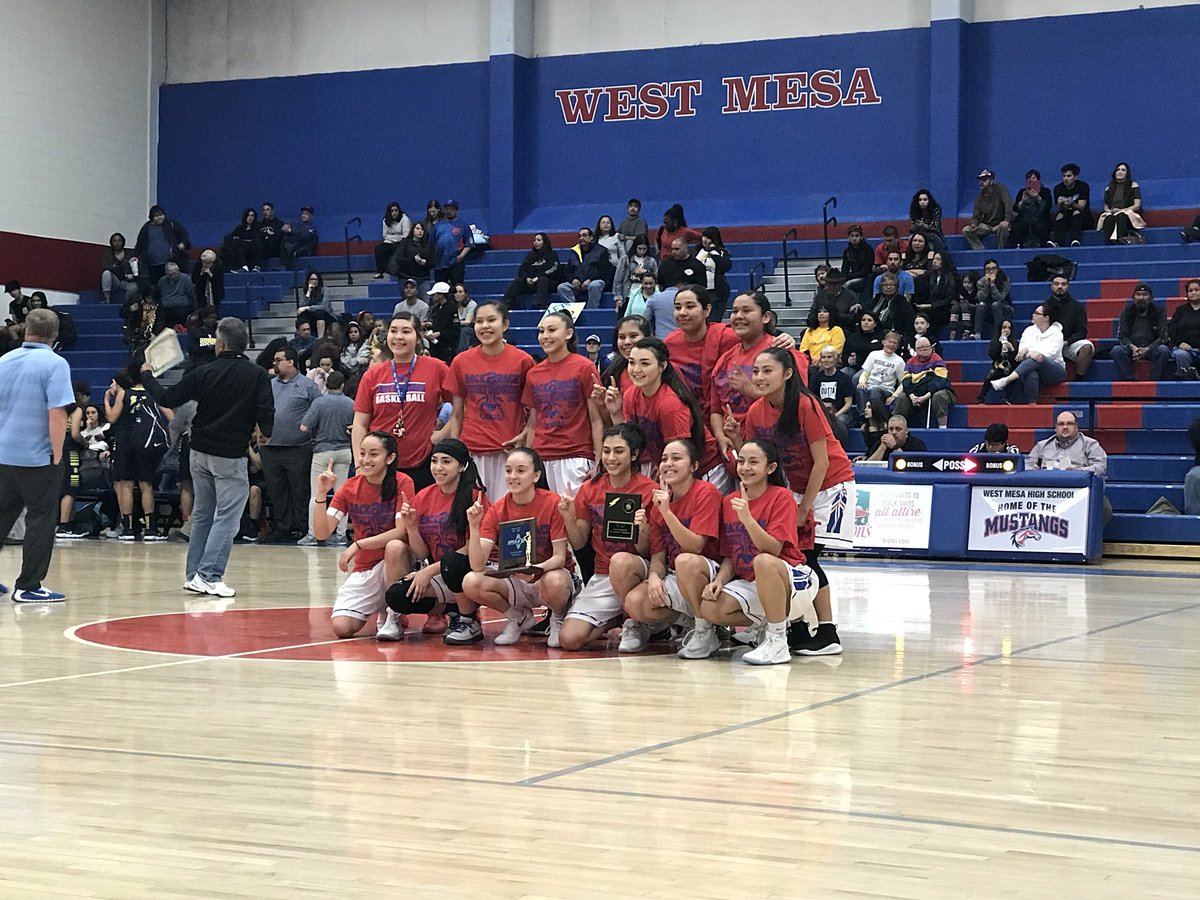 WestMesaHS's tweet photo. Way to go Lady Mustangs! District Champions!!! #districtchampions #stateisnext #gomustangs #wearethechampions https://t.co/1ACiOeFV0K