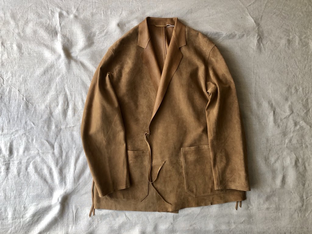 最大72%OFFクーポン comoli sheep suede jacket size2 tdh