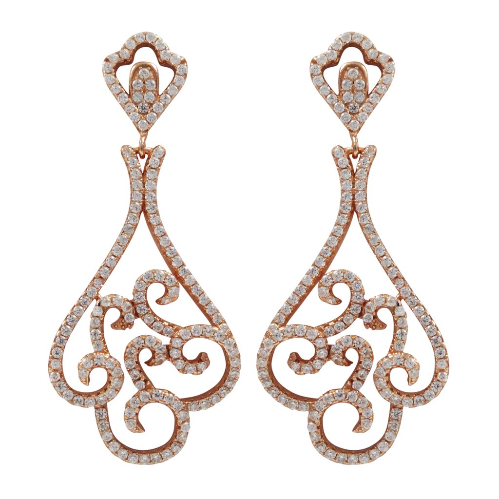 ShimmerbyCindy's tweet photo. Sophisticated and elegant our new rose gold Swirl Earrings are our latest addition to our Bridal Collection. https://t.co/FABXnSaztr #shimmerbycindy #shimmer #swirlearrings #rosegold #bridalcollection #chicago #designer #jewelry #jewellery https://t.co/5PbacGlDyi