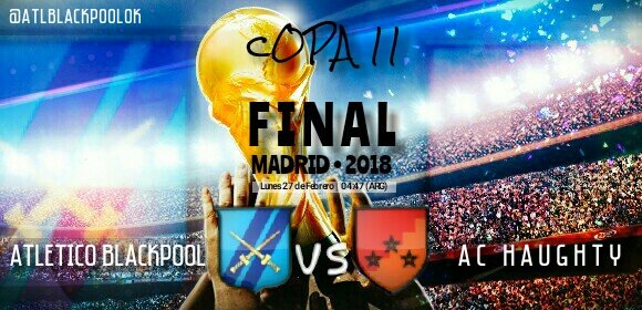 AtlMendozaOk's tweet photo. #Copa11| FINAL 🏆
Fecha y sede confirmada para #LaGranFinal entre el #AB Y EL #ACH por la #Copa11 será el 27/02 a las 4:47 en el Wanda Metropolitano
🌎 Mendoza, Argentina 🇦🇷
🕔4:47 AM
🌏 Belfast, Irlanda del Norte
🕖7:47 AM
🌏 Madrid, España 🇪🇸
🕗8:47 AM https://t.co/pZ0dvMoX0O