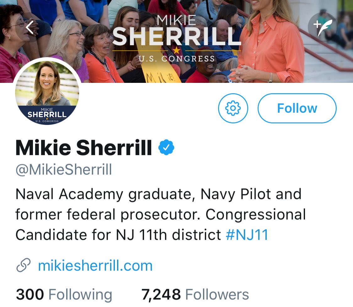 teensforhrc's tweet photo. Mikie Sherrill! She was just a few years ahead of Amy and Elaine at the naval academy! @MikieSherrill https://t.co/4nlS9kg93h