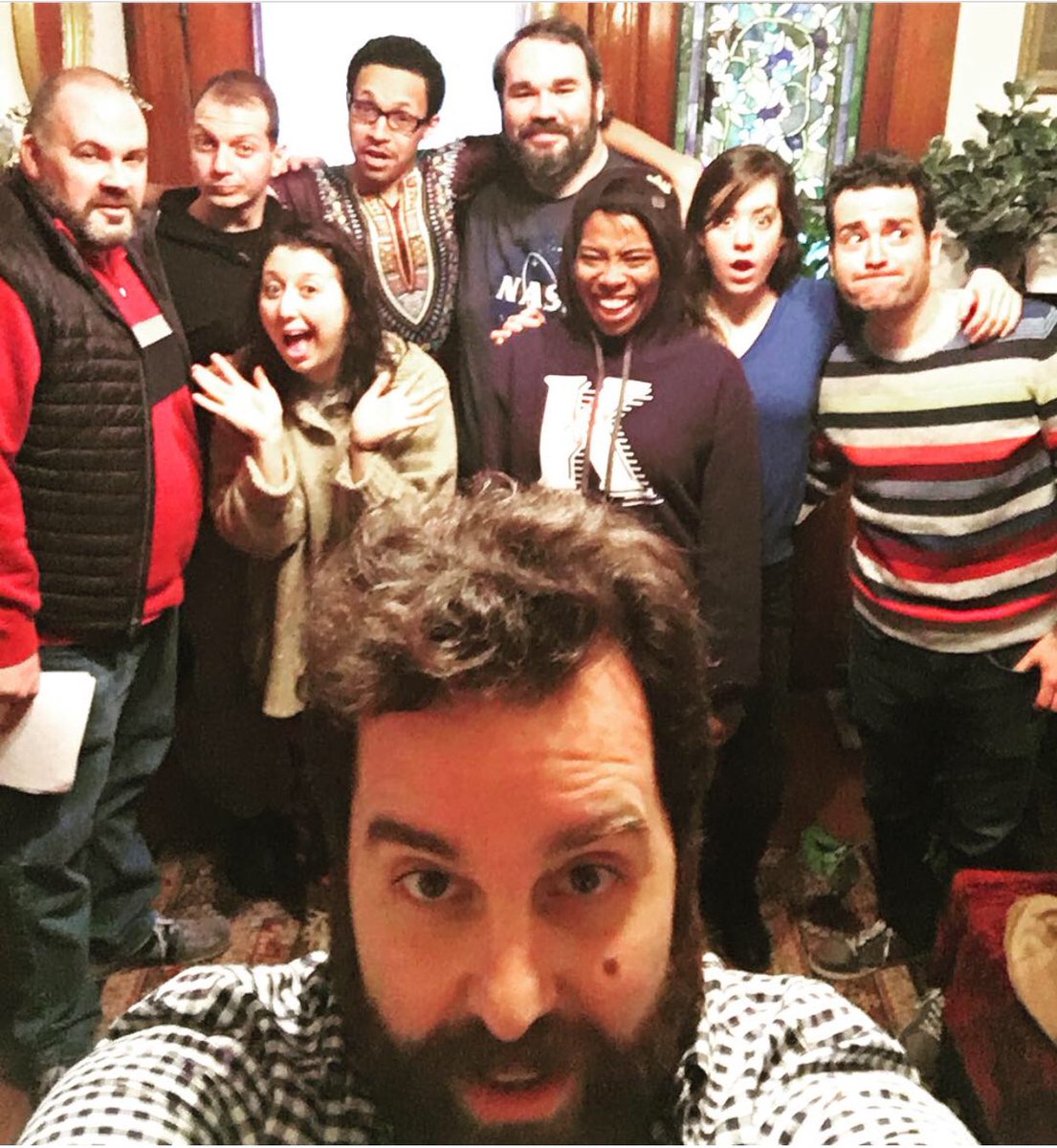 heychrischin's tweet photo. Full writer &amp; cast meeting. #stlcomedy #sketchcomedy #writingmeeting #writersmeeting #castmeeting #bareknucklecomedy https://t.co/7bRo9vaqdU