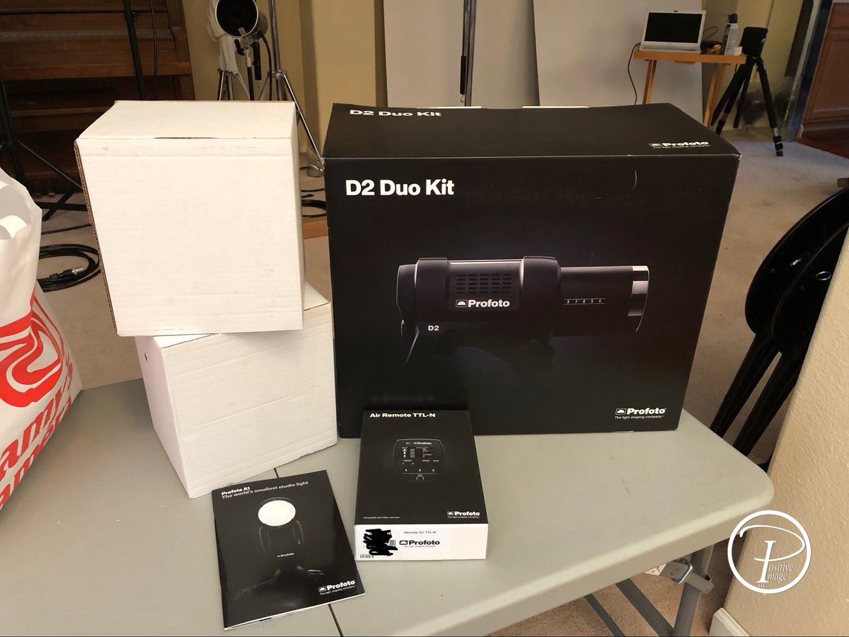 Positive_Image1's tweet photo. Thought we’d step our photograpy game up to another level... Profoto in the house! 🤗
#PositiveImageLLC #noLimits #profoto #D2 #A1 #airRemoteTTL
#photography #photographylover #photographyislife #photographylife #photographyisart #photographersofig #photographerlife https://t.co/4dQ2wjxAly