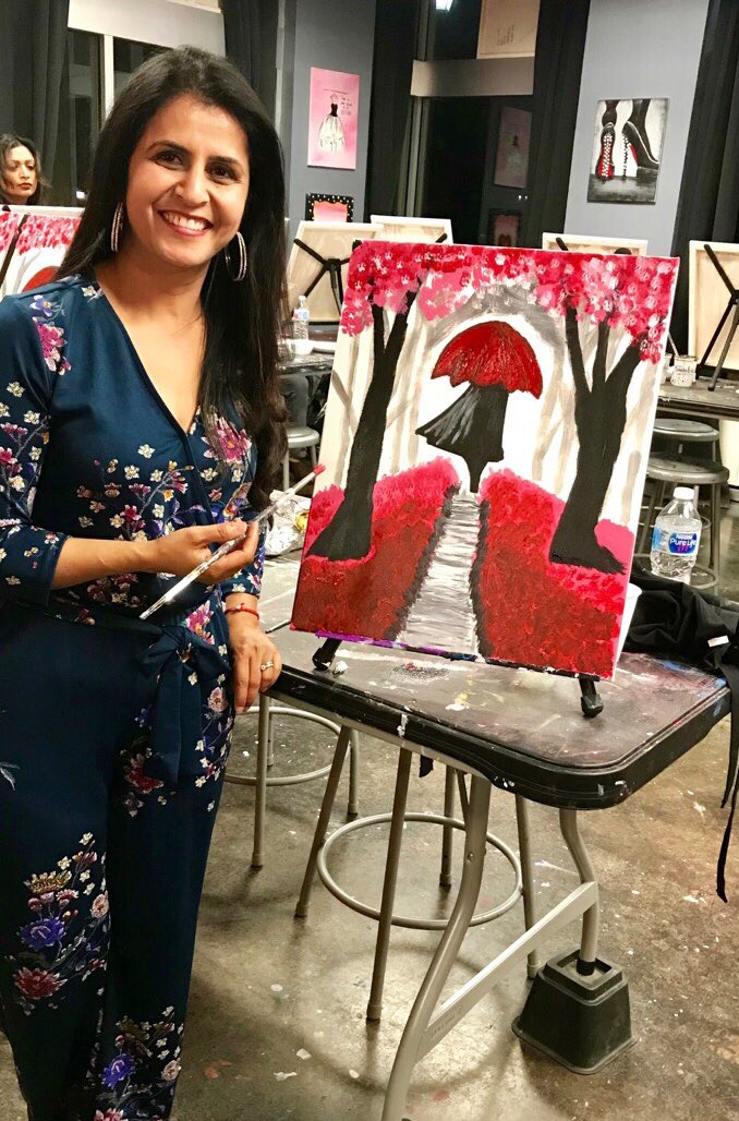 Can paint the world red😉❤️