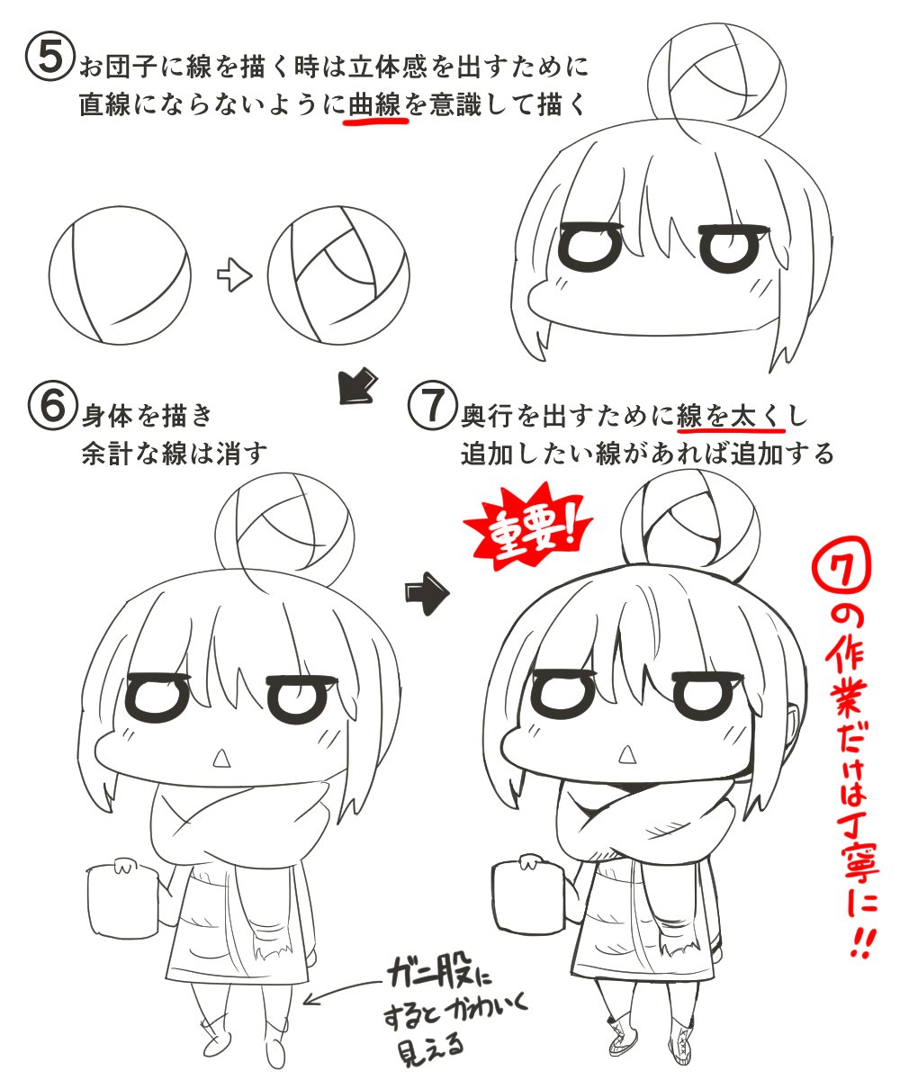 もこ猫 お団子リンちゃんの描き方 ゆるキャンd ゆるキャン T Co Ubwafjhlbo Twitter