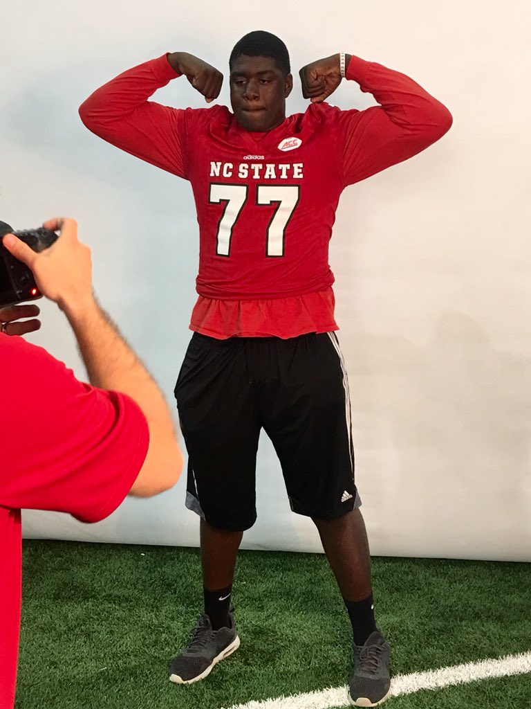 Had a great time today at <a href="/PackFootball/">NC State Football</a> for Junior Day 🐺🏈