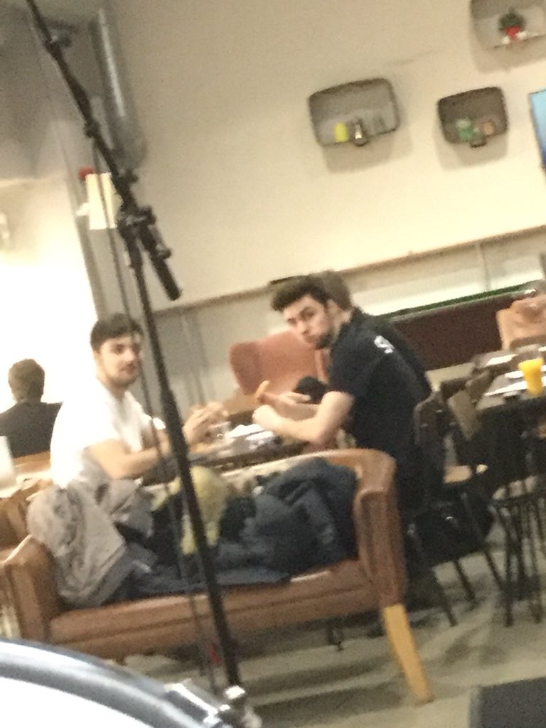circ__music's tweet photo. 2 of the same moots from parallel dimensions snapped in their staffly habitat, feasting on carcass atop cooked dough. Will they ever stop eating death? Find out next week in the weekly week (#weektweet) https://t.co/pRIuF8AaEk