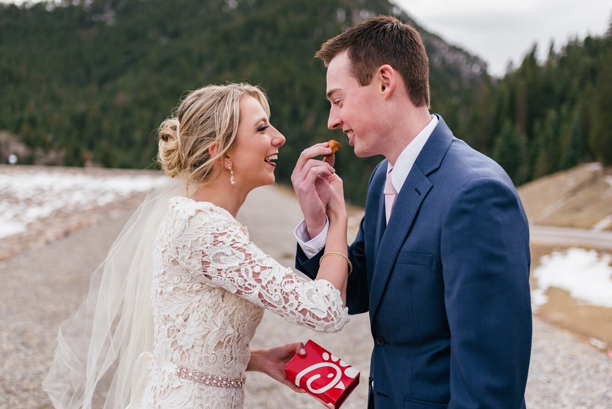 Ashtyn__Johnson's tweet photo. Hey @ChickfilA you’re our second love 😉 https://t.co/2bXUbcRtZc