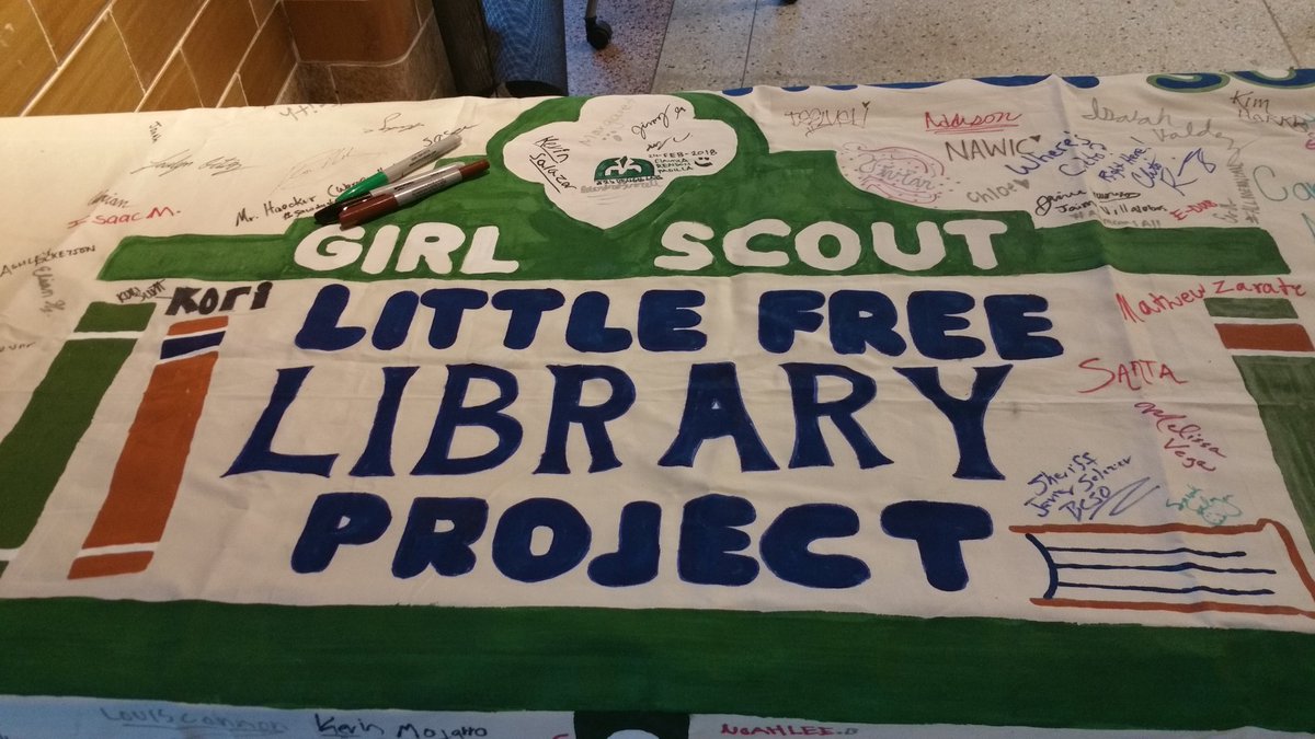 TriDesignLab's tweet photo. #TriDesignLab will install a #FreeLittleLibrary at the #TobinRecreationCenter as part of the #GilrScouts Troop 300 and the #AIASA iniciative
Today was "design meeting" with the girls ;-)
More stories to follow coming soon! https://t.co/DYmBDPx3Fb