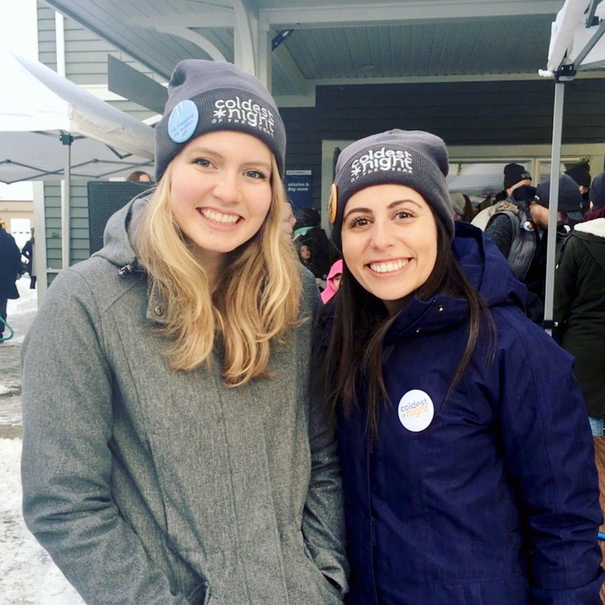 DylanaKneeshaw's tweet photo. NL Broadcasting Frantics throwin’ down a 5k at the Coldest Night of the Year Walk for New Life Community #Kamloops! #cnoy18 https://t.co/zUCQ7HJQv5
