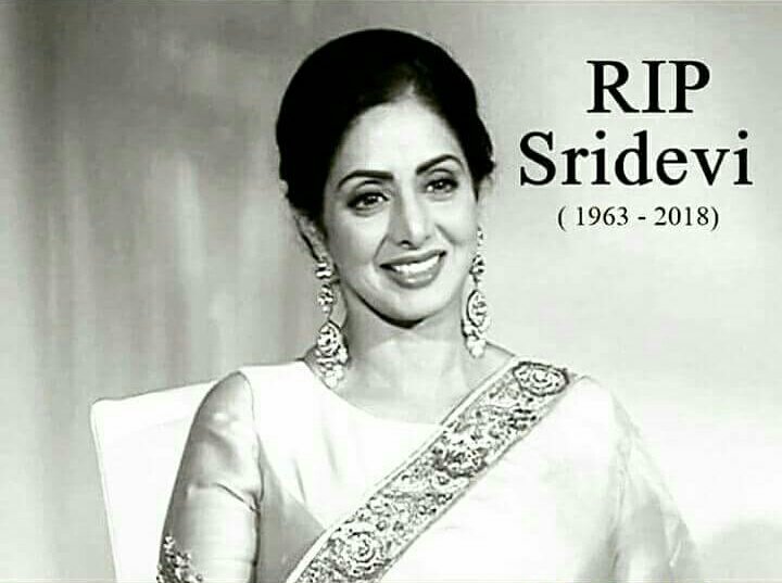 kes_college's tweet photo. The industry has lost a true legend.
Several memorable roles that will always remain etched in public memory.
Our prayers and condolences to the family in this hour of grief. May her soul rest in peace.
#RIPSridev #Sridevi #kessc https://t.co/7mapcxdVSw