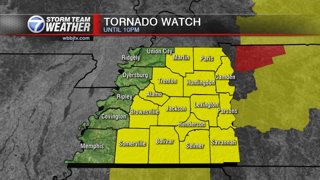 tommeinerstv's tweet photo. The National Weather Service has extended the Tornado Watch until 10pm. We're still keeping a close watch on the storms though the main risk is for flash flooding. https://t.co/gl56h5WoRd https://t.co/n2kqlo4OVQ