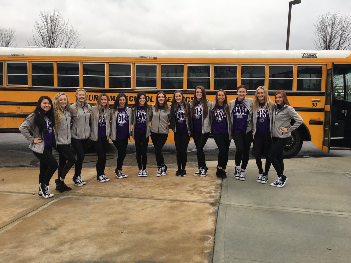 Congrats to the KMO Golden Girls for finishing 1st in Pom, 1st in Lyrcial and 2nd overall at State!  Amazing job!  Go Dogs!