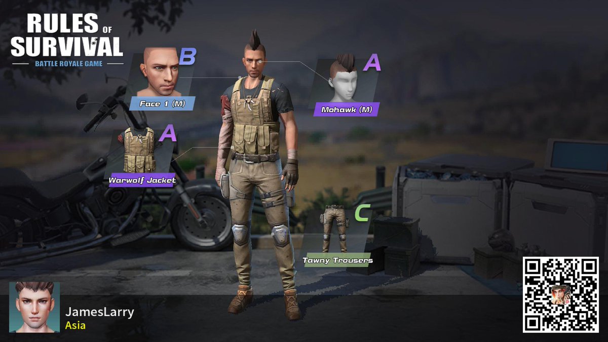 2709james's tweet photo. #RulesofSurvival https://t.co/1ZKxIYcRZD