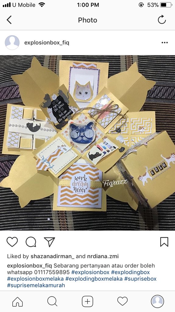 fiqraaz's tweet image. #explosionbox #explodingbox #explosionboxmelaka #explodingboxmelaka #suprisebox #suprisemelakamurah