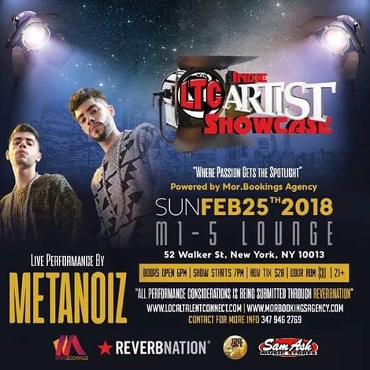 johnhenrysoto's tweet photo. TOMORROW!!! NYC!!! Metanoiz to perform at the LTC Indie Artist Showcase - Tickets Are On Sale Now! For more event, TIX info and music submissions please go to
https://t.co/LzIs23abSj…/ #LocalTalentConnect #OneLoveLsUp #LTCIndieArtistShowcase #reverbnation #samash #metanoiz https://t.co/goxLOudLuo