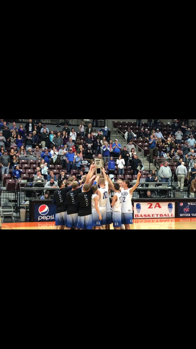 Beaver_High_BHS's tweet photo. We are BEAVER!! We are STATE CHAMPS!! 💙 #beaverpride https://t.co/dPZekXP4Wj